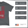 thumbnail image 6 of Remember Everyone Deployed T-shirt Until They All Come Home RED Friday Military US Flag American Patriot Men's Tee, 6 of 7
