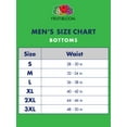 thumbnail image 5 of Fruit of the Loom Men's Black and Gray Boxer Briefs, 3 Pack, 5 of 7