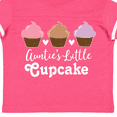 thumbnail image 4 of Inktastic Auntie Little Cupcake Niece Girls Toddler T-Shirt, 4 of 5