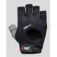 thumbnail image 1 of Half Finger Gym Gloves Big Size weightlifting fit Black M 18-19.5, 1 of 5