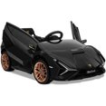thumbnail image 1 of Kids Ride on Car,Lamborghini Sian 12V Battery Powered Driving Sport Car for Boys Girls, 1 of 5