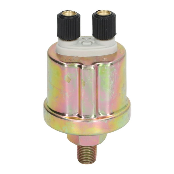 Sensor de presión de aceite del generador para VDO, sensor de presión de aceite de aluminio Sensor de presión de aceite del generador Accesorios para grupos electrógenos diésel Uso conveniente