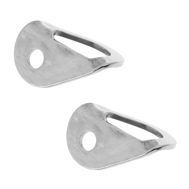 Eigraketly Colgador de pernos de acero inoxidable de 10mm, pernos largos para montañismo, gancho de montaje en placa, empuñaduras de pared, accesorio de Type2 NO2 Eigraketly OD002824-03