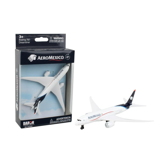 Vehículo de juguete para no conducir Daron Aeromexico Single Plane White Daron Daron