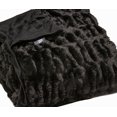 thumbnail image 2 of Luxe Signature Jeté en Fausse Fourrure / 50"x60 Pouces, 2 of 4