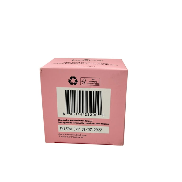 Boscia Chia Seed Moisture Cream 1.61 Ounces - Walmart.com