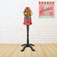 thumbnail image 6 of Great Northern Popcorn 15” Gumball Machine with Stand and Coin Bank, Red, 6 of 7