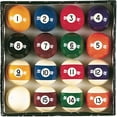 thumbnail image 2 of Viper Balles de Billard Maître 2-1/4 Pouces Taille Réglementaire, Ensemble Complet de 16 Balles, 2 of 5