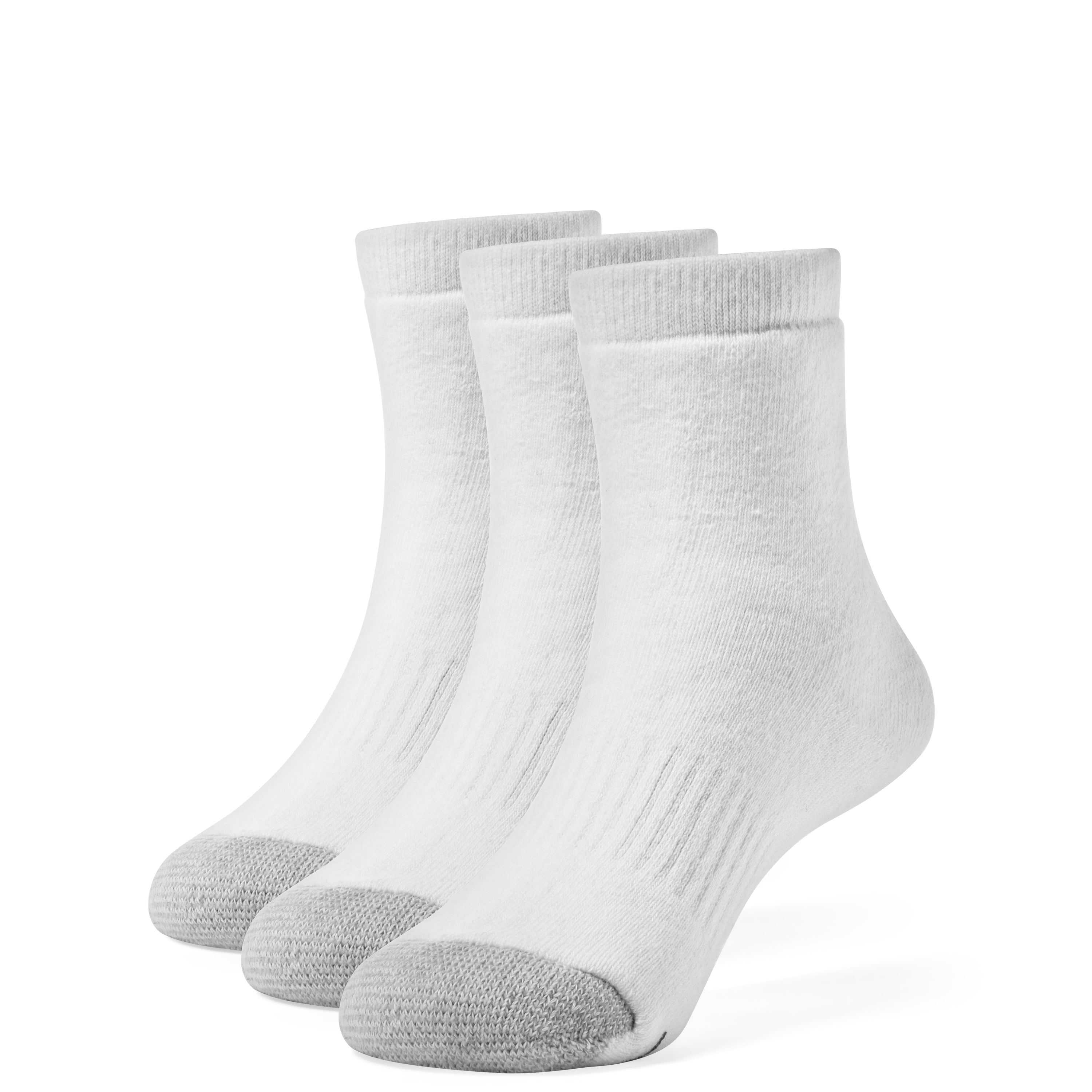 Galiva Girls' Cotton Extra Soft Quarter Cushion Socks - 3 Pairs ...
