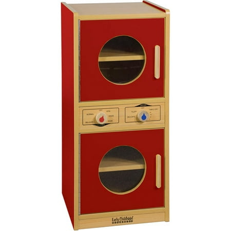 Colorful Essentials Washer and Dryer Play Set, Red