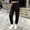 Black, variant on NAISIBABY Girls Sweatpants with Pockets Elastic Waist Cofortable Slim Causal Joggers Pink Size 3 T