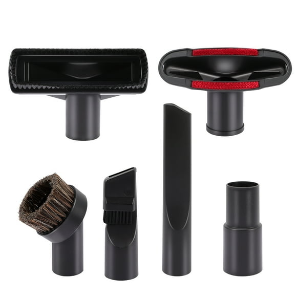 1 juego de cepillos de aspiradora de cerdas suaves de repuesto, cepillo redondo para aspiradora con adaptador