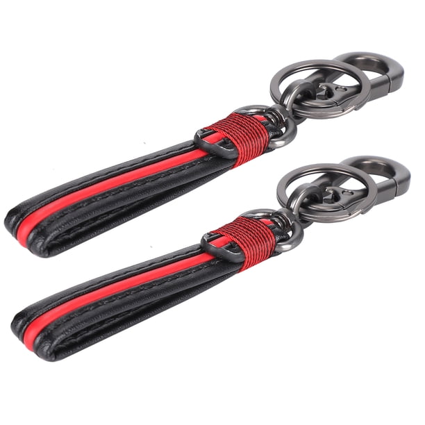 Colgante de llave BuyWeek 2 piezas llavero retro colgante de bolso llavero hecho a mano