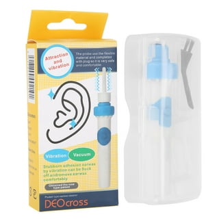 Qimic Kit d'élimination de la cire d'oreille, Nettoyant auriculaire Safe  Effective pour adultes, Nettoyage de la cire auriculaire et soulagement des  oreilles bouchées, Outil de Nettoyant d'oreilles : : Hygiène et  Santé