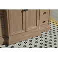 thumbnail image 3 of Kelly 84" Bathroom Vanity Weathered Fir - White Engineered Countertop, 3 of 11