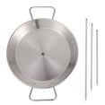 thumbnail image 1 of 1 Set of Vertical Grill Rack Detachable Grill Skewer Outdoor BBQ Meat Rack Stainless Steel Grill Rack, 1 of 8