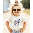 thumbnail image 4 of Trendy Turtle Shirt for Women, Teens & Kids Summer Sea Turtle T-Shirt Natural Shirt Youth Small, 4 of 5