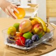 thumbnail image 4 of Dish Drying Rack, Multifunctional Large Dish Rack with Drainboard Set Wine Glass Holder Utensil Cutting Board Holder Drying Mat Set for Kitchen Counter[White], 4 of 9