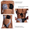 thumbnail image 4 of Traje de baño del bikini, traje de baño del bikini traje de baño de la parte posterior del poliéster traje de baño de alta capacidad, 4 of 5
