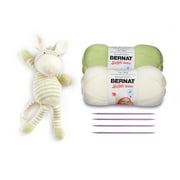 Bernat Zebra Knitting Kit, 6 Pieces