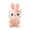 Pink, variant on Cuddly Big Soft Sleeping Plush Huggable Rabbit Stuffed Animals Toy Sofa Cushion Doll, Easter Bunny Plushie Toys Best Valentine Birthday Christmas Great Gifts (13.8 inch, Pink,Love Heart)