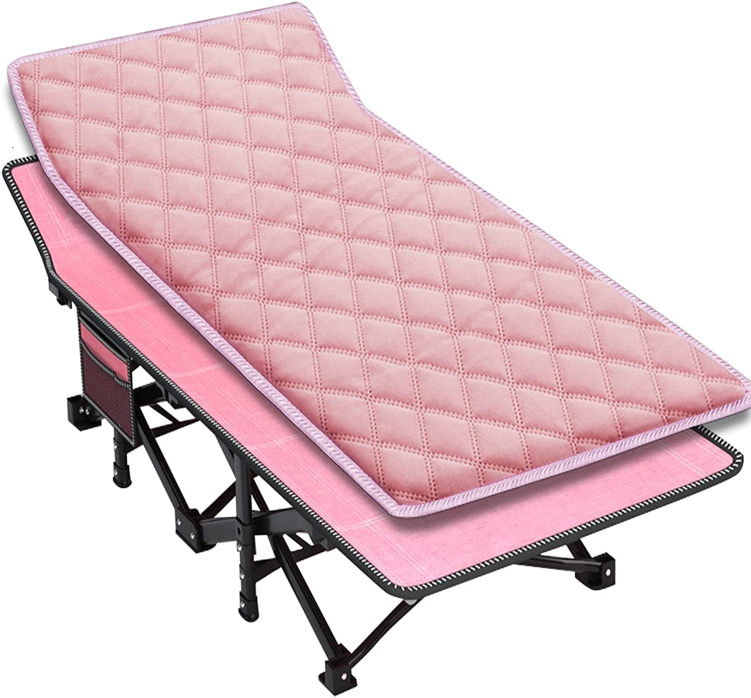 Folding Camping Cot, Heavy Duty Sleeping Cots,Portable Travel Camp Cots for Adult Camp Home