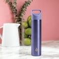 thumbnail image 2 of TAL Double Wall Insulated Stainless Steel Mini Bottle Water Bottle 10 fl oz, Purple, 2 of 7