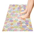 thumbnail image 5 of Haosy Cute Cartoon Cloud Bathroom Rugs Non Slip Absorbent Soft Plush Quick Dry Bath Mat, 39"x20", 5 of 8