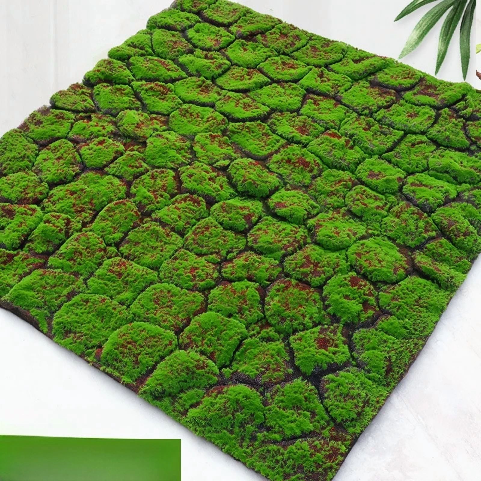 Artificial Turf Moss Grassland Fake Grass Lawn Carpet Artificial Turf ...