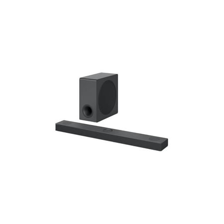 LG - 3.1.3 Channel Soundbar with Wireless Subwoofer, Dolby Atmos and DTS:X - Black