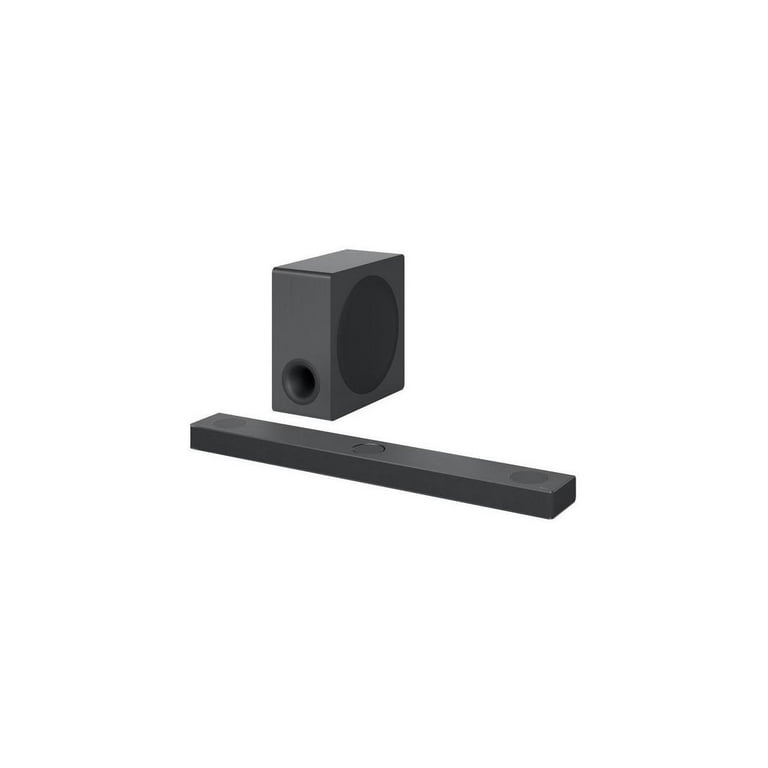 LG S80QY - 3.1.3 Channel Soundbar with Wireless Subwoofer, Dolby Atmos and  DTS:X - Black 