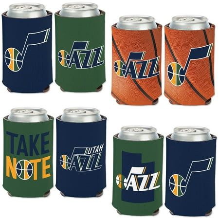 

WinCraft Utah Jazz Four-Pack 12 oz. Can Cooler Set