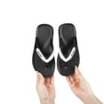 thumbnail image 4 of lnmuld Kids Flip Flops Unisex Lightweight Beach Sandals Non Shower Pool Summer Slippers for Boys Girls Size:11.5, 4 of 5