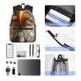 thumbnail image 4 of Fotbe Funny Bald Eagle Mochila Ligera Casual para Laptop para Hombres y Mujeres, Mochila Impermeable de Uso Diario, Mochila para Universidad, 4 of 6