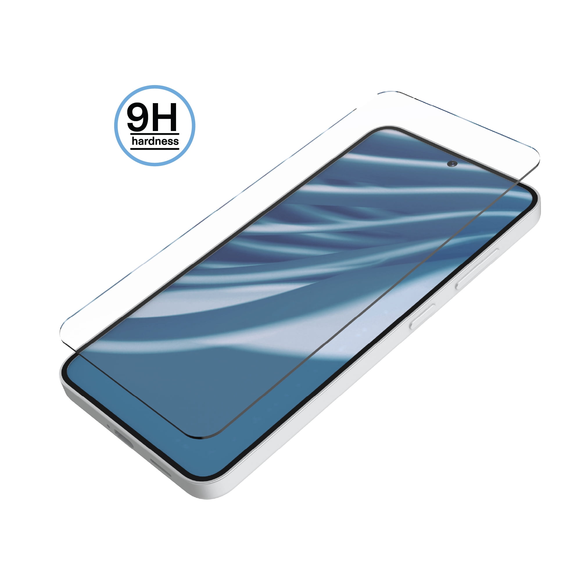 onn Glass Screen Protector with Easy Application Tray for Samsung Galaxy S24 FE