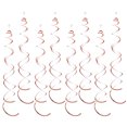 thumbnail image 1 of ZheElen 6piece Swirl Pendant For Graduation Celebration Exquisite Craft Wide Application PVC Birthday Star Spiral Pendant TYPE3 NO3, 1 of 5