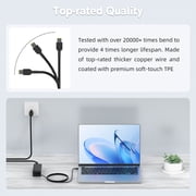 Lenovo 65W AC Power Adapter USB Square Tip Charger for ThinkPad Laptop
