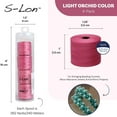 thumbnail image 5 of The Beadsmith S-Lon Nylon Micro Cord – Light Orchid Color – TEX70, .12mm Diameter, 4-Pack, 262 Yard Spools – For Stringing Beading Crochet, Micro-Macrame Jewelry & Kumihimo Projects, 5 of 6