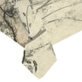 thumbnail image 3 of BSDHOME Funny, Happy Giraffe Cotton Linen Tablecloth 60x104 inches Tablecover Desk Table Cloth For Dining Room, Tea Table, Picnics, Parties, 3 of 5