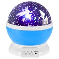thumbnail image 1 of Kuymtek Rotary USB LED Night Light Star Proyector Batería Niño Dormitorio Lámpara (Azul) Kuymtek Iluminación del hogar multifuncional, 1 of 8