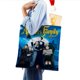 thumbnail image 4 of The Addams Family Bolso de tela con estampado de lienzo para mujer, bolsa de compras reutilizable y estética, con cremallera interior, regalo para mujer,38*45cm., 4 of 6