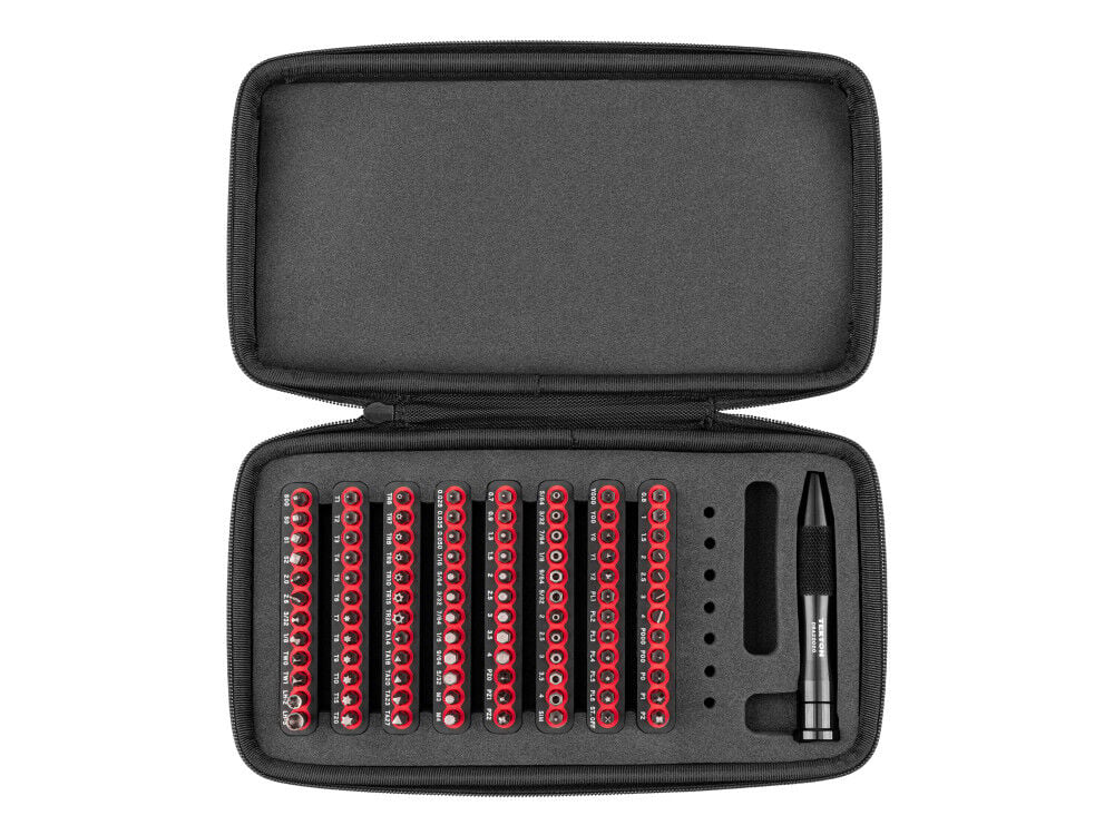 Dapetz 11-Piece Quick-Flip Driver Set - Drill Flips To Screwdriver, Includes Bits & Inserts