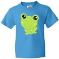 thumbnail image 3 of Inktastic Cute Frog, Little Frog, Baby Frog, Green Frog Youth T-Shirt, 3 of 5