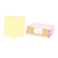thumbnail image 4 of Spity Note Soporter con caja de almacenamiento de papel de nota de nota de plantilla para el aula para el aula Rosa, 4 of 8