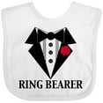 thumbnail image 3 of Inktastic Tuxedo Ring Bearer Boys Baby Bib, 3 of 4