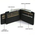 thumbnail image 5 of Fila Father's Day Men’s Leather Minimalist Bifold Wallet, Front Pocket RFID, Gifts for Men, 5 of 9