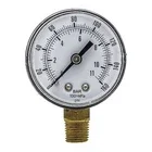 Pic Gauges Sep-101D-204F-Bspt Industrial Pressure Gauge, 0 To 160 Psi, 2 In