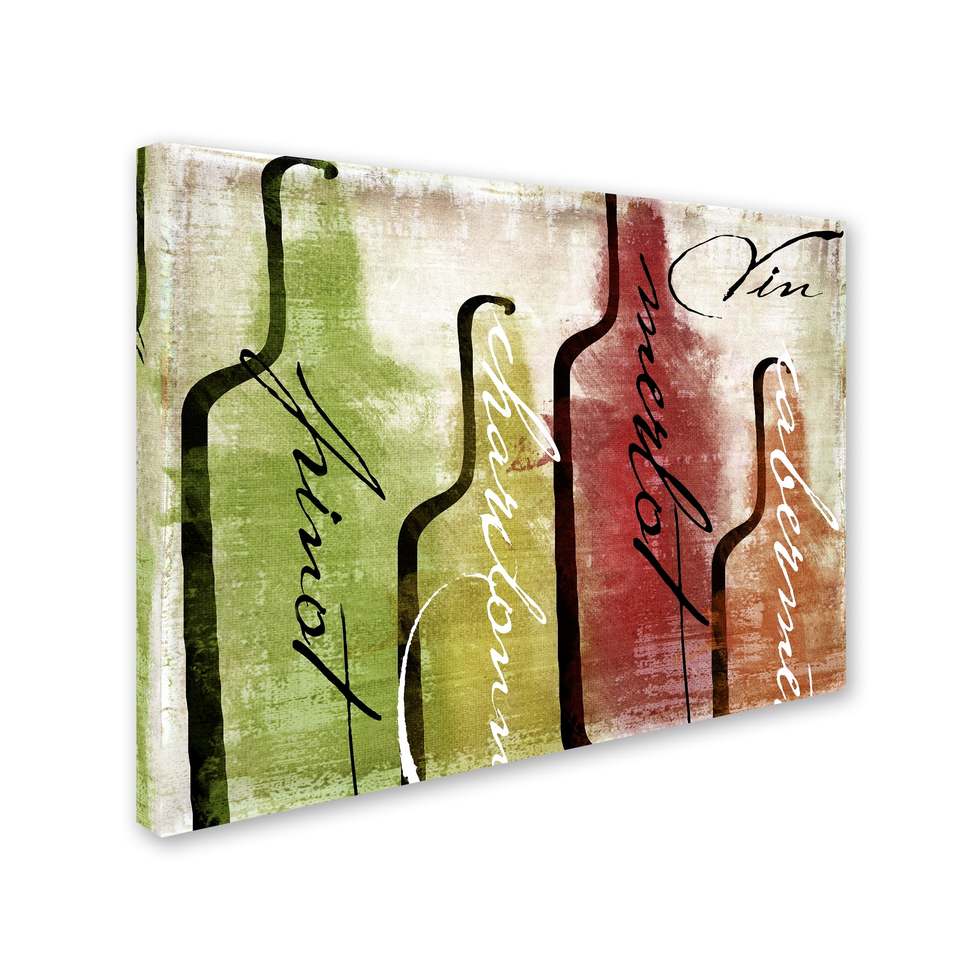 Trademark Fine Art "Wine Tasting I" Canvas Art by Color Bakery