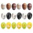 thumbnail image 4 of 6Pcs Plastic Decorative Easter Egg Ornaments, Hanging Spring Ornaments for Easter Tree, Ideal for Outdoor Porch & Easter Party Table Decor, 4 of 9