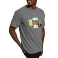 thumbnail image 4 of CafePress - Flaming Marshmallow Group Hug! Men's Comfort Col - Mens Comfort Colors Shirt, 4 of 5
